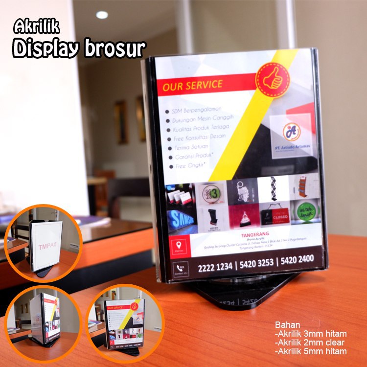 DisplayAkrilik.id Pusat akrilik display custom satuan